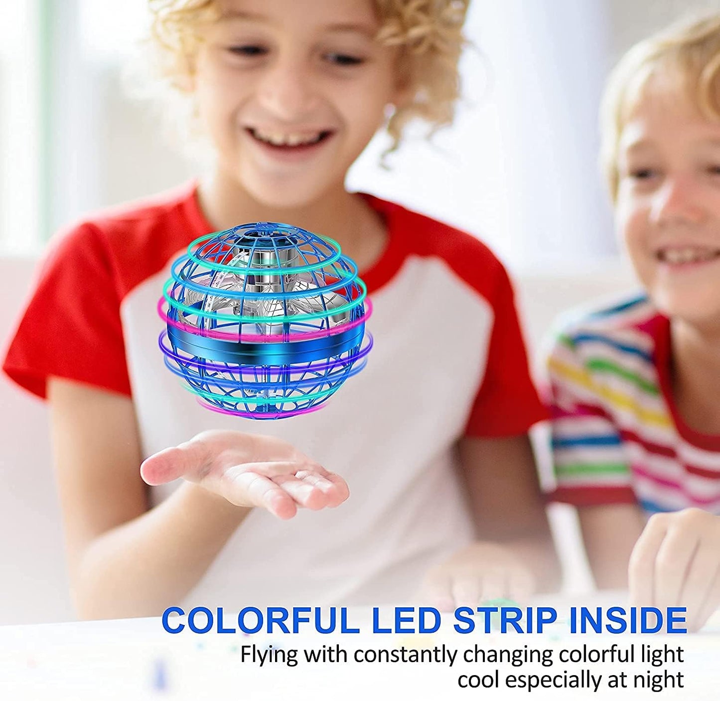🔥Still playing with regular spinning tops? 🔥 UFO Luminous Levitating Balls 50% off!🔥