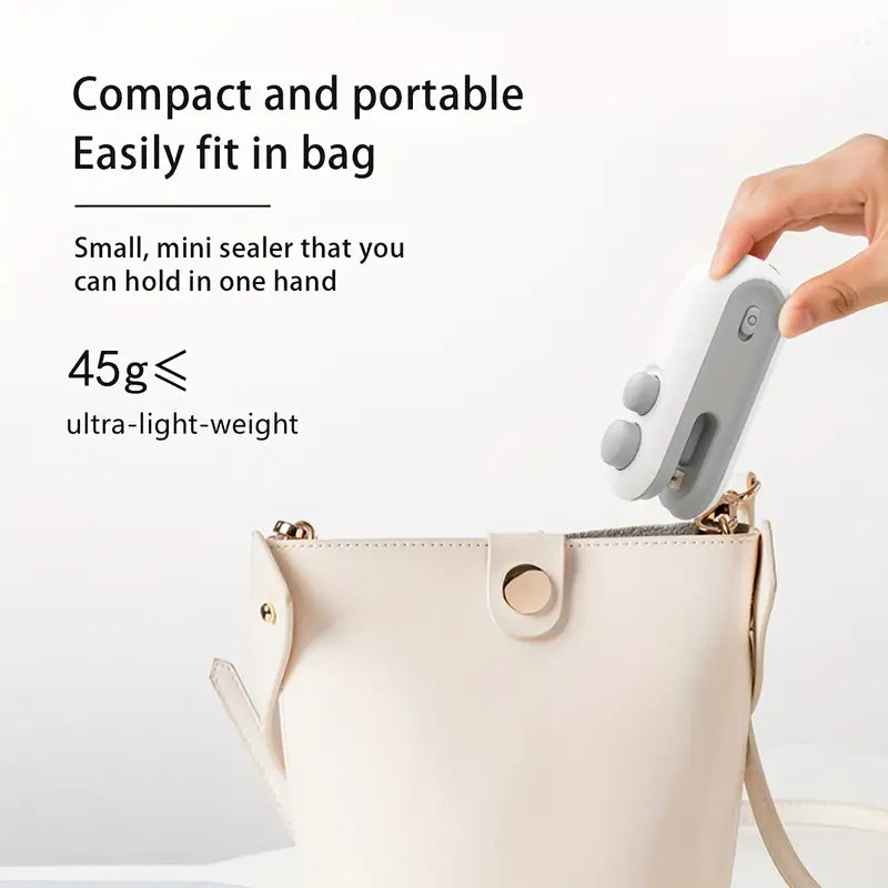 🔥Can't seal plastic bags? 🔥Mini sealing machine half price! ⚡️