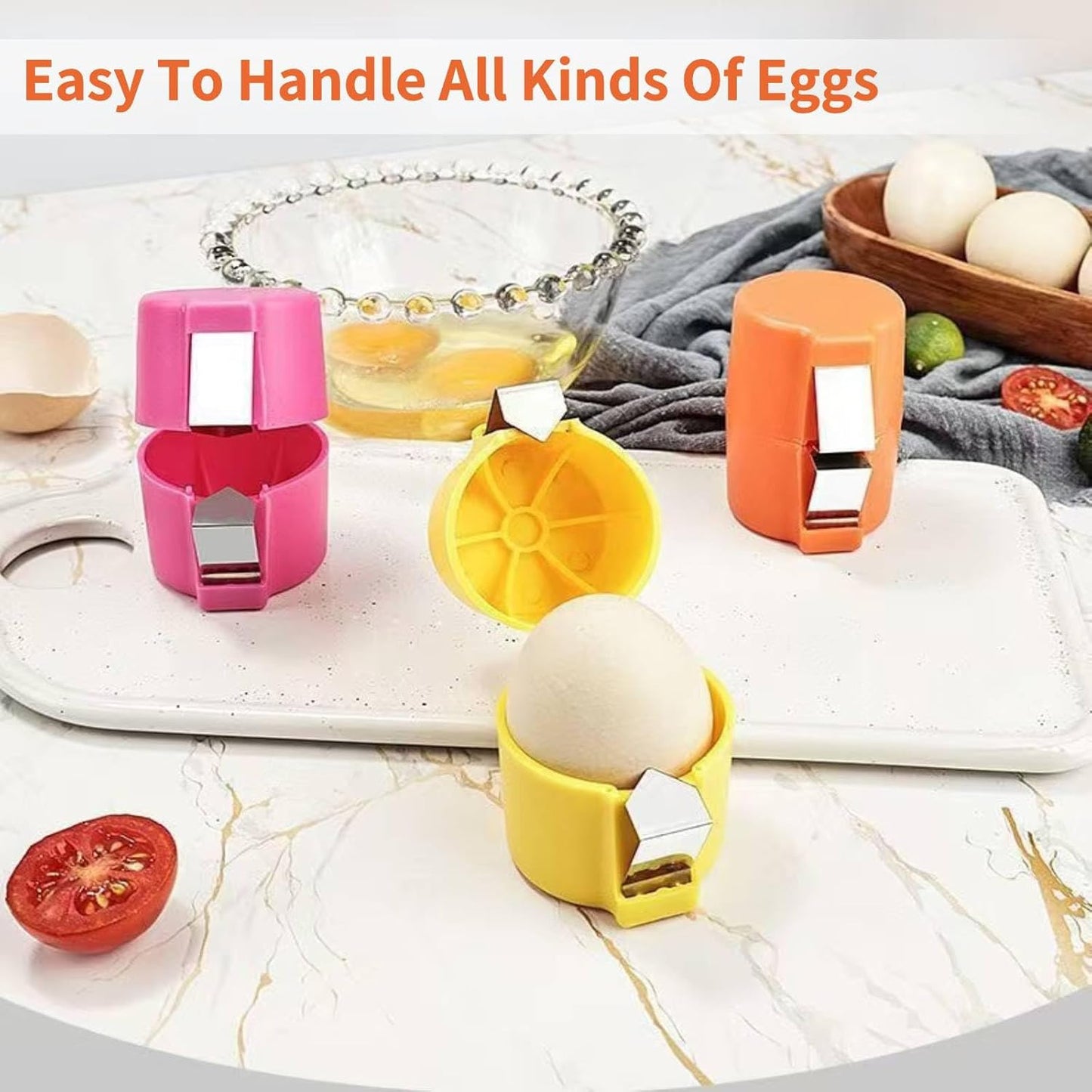 🔥A hot kitchen gadget!! A baker's delight! 🎂Egg Peeler🔥