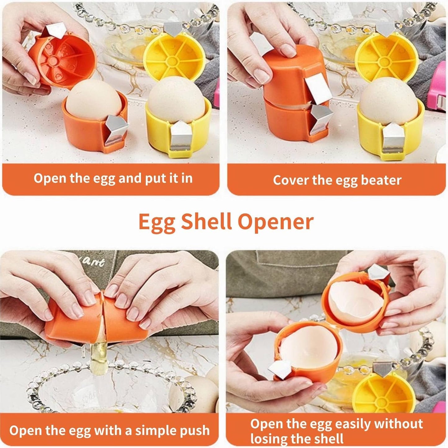 🔥A hot kitchen gadget!! A baker's delight! 🎂Egg Peeler🔥