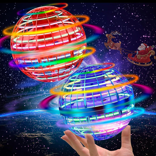 🔥Still playing with regular spinning tops? 🔥 UFO Luminous Levitating Balls 50% off!🔥